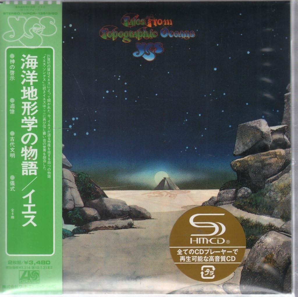 YES Tales From Topographic Oceans with Bonus Tracks  JAPAN MINI LP 2 SHM CD new