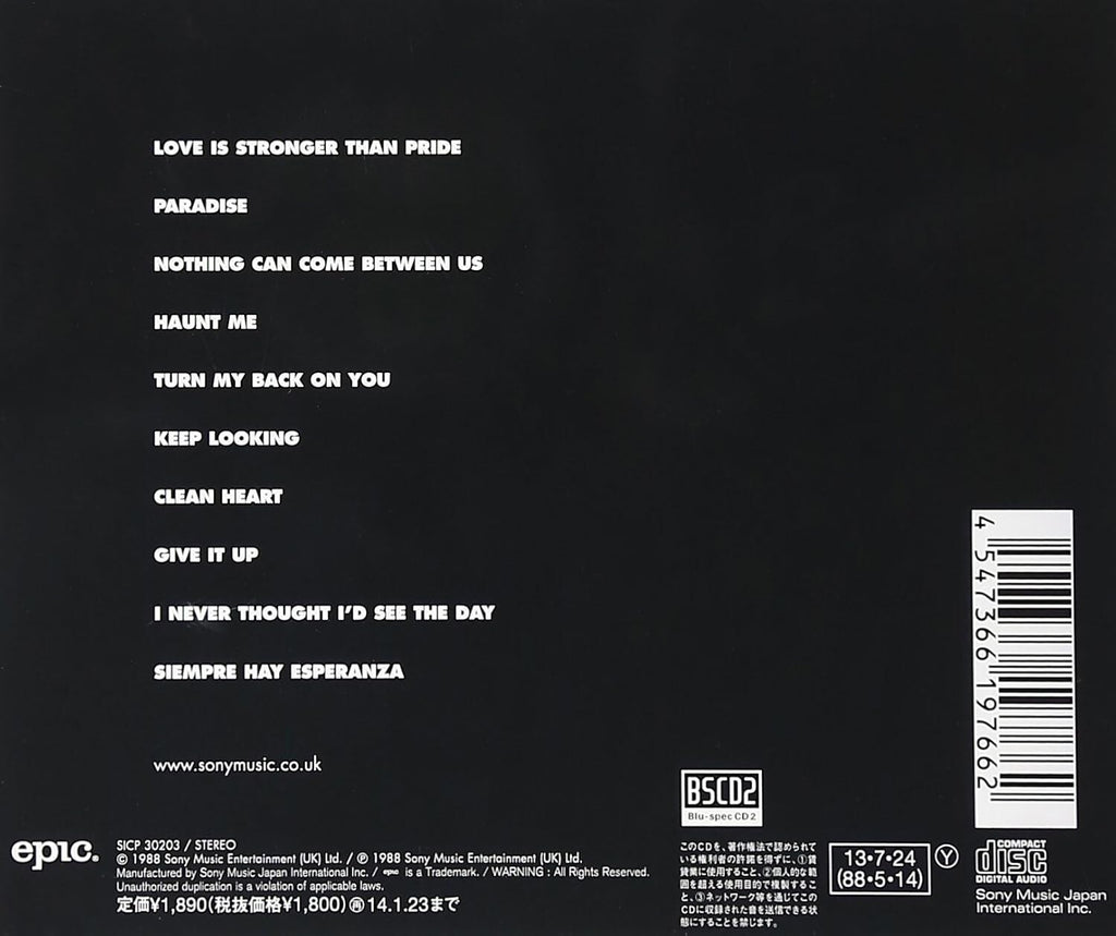 New Sade (Sade Adu) CD(BSCD2) Stronger Than Pride Japan OBI E