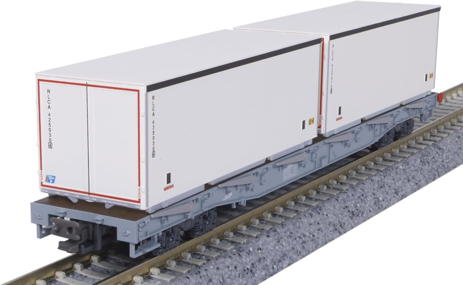 Kato RhB Rw Bogie Stake Wagon Set (4) w/Container Load VI K10-1892 N Gauge NEW