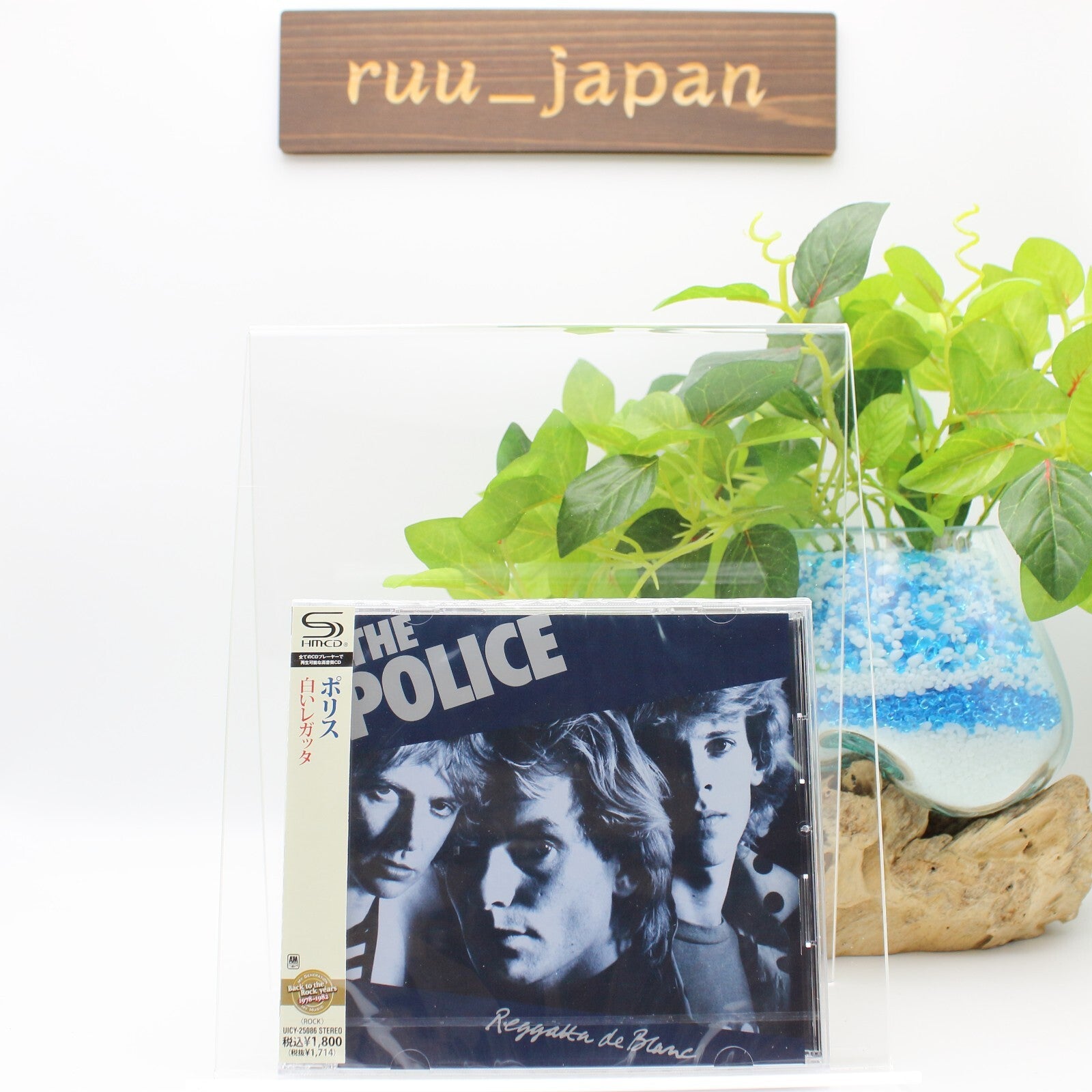 The Police SHM-CD Reggatta De Blanc Enhanced Video OBI From Japan NEW