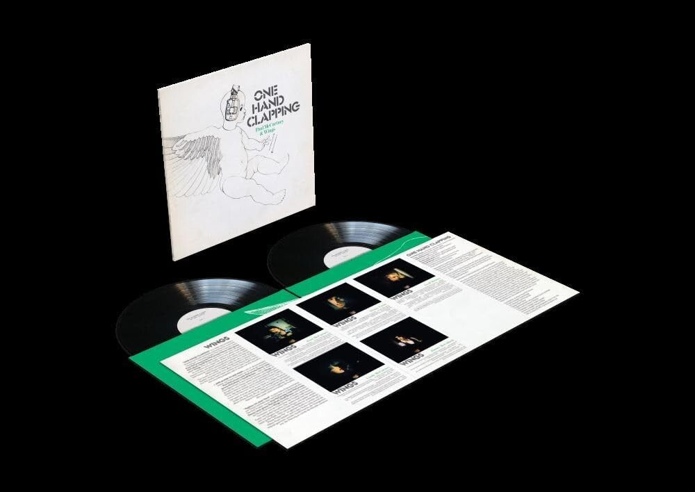 One Hand Clapping Paul McCartney & Wings 2LP Vinyl Record Pamphlet Limited OBI