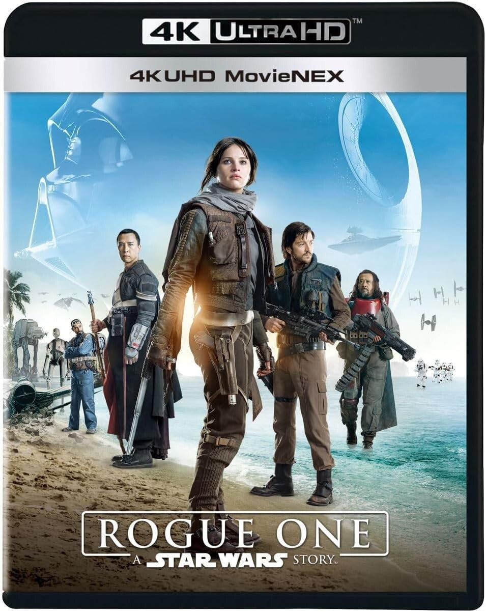 Blu-ray New Rogue One A Star Wars Story 4K ULTRA HD+3D+Blu-ray Japan English