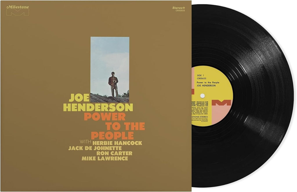 New LP Joe Henderson/Power To The People (180g/JAZZ DISPENSARYS COVETED
