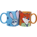 Disney Zootopia Love Mug Pair Nick Judy Approx. 8×9cm 300ml Kiss Pair Mug NEW