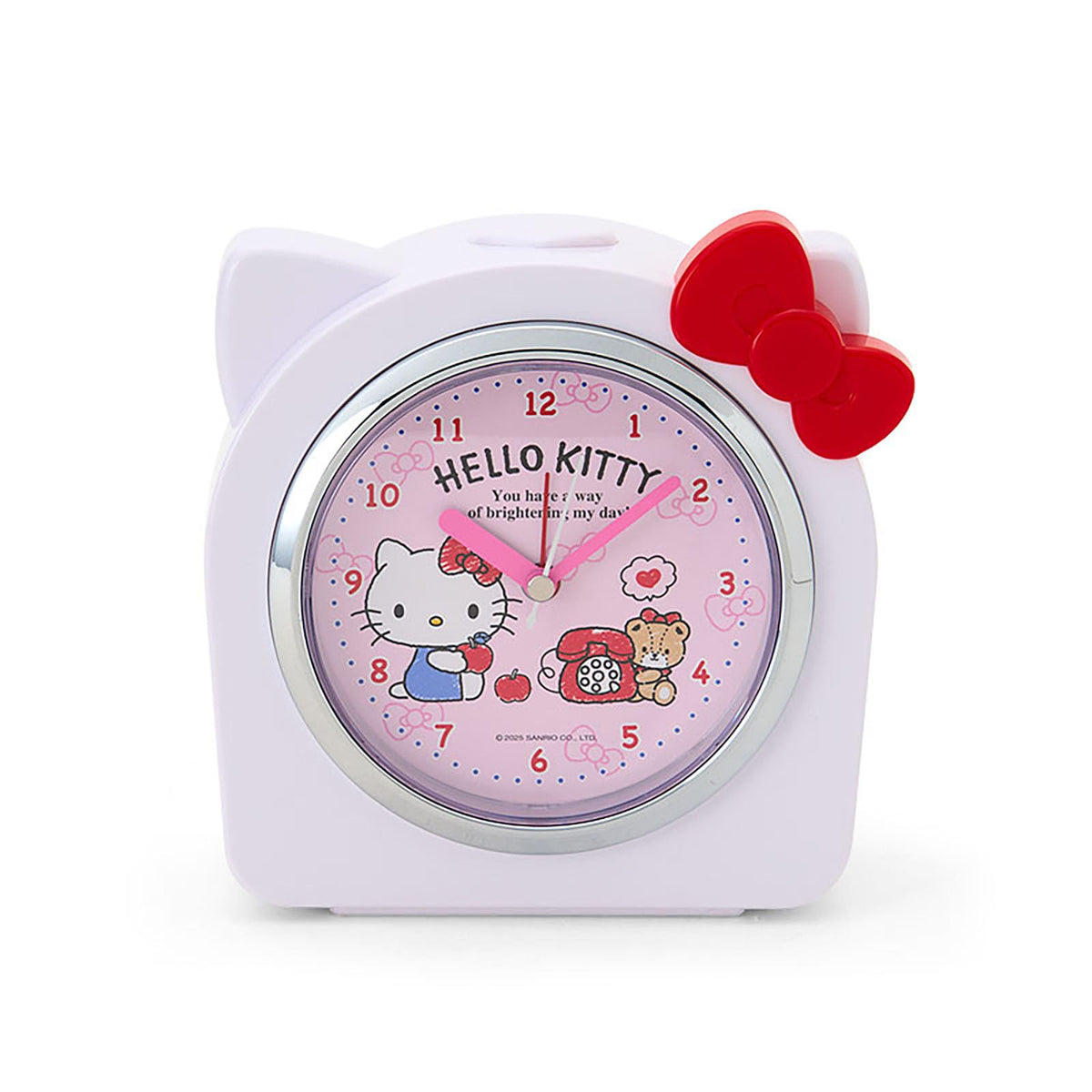SANRIO Alarm Clock Hello Kitty ABS Resin with Light 306649 NEW