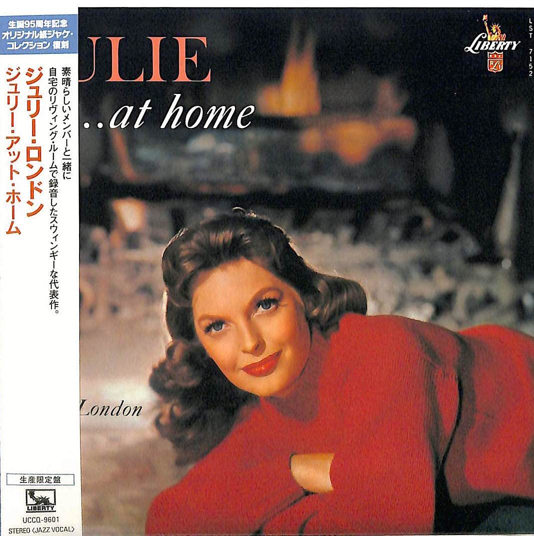4BT JULIE LONDON JULIE ... AT HOME JAPAN MINI LP CD NEW