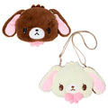 SANRIO Face-shaped Shoulder Bag Biscuit Sugarbunnies Target age 3 years and NEW
