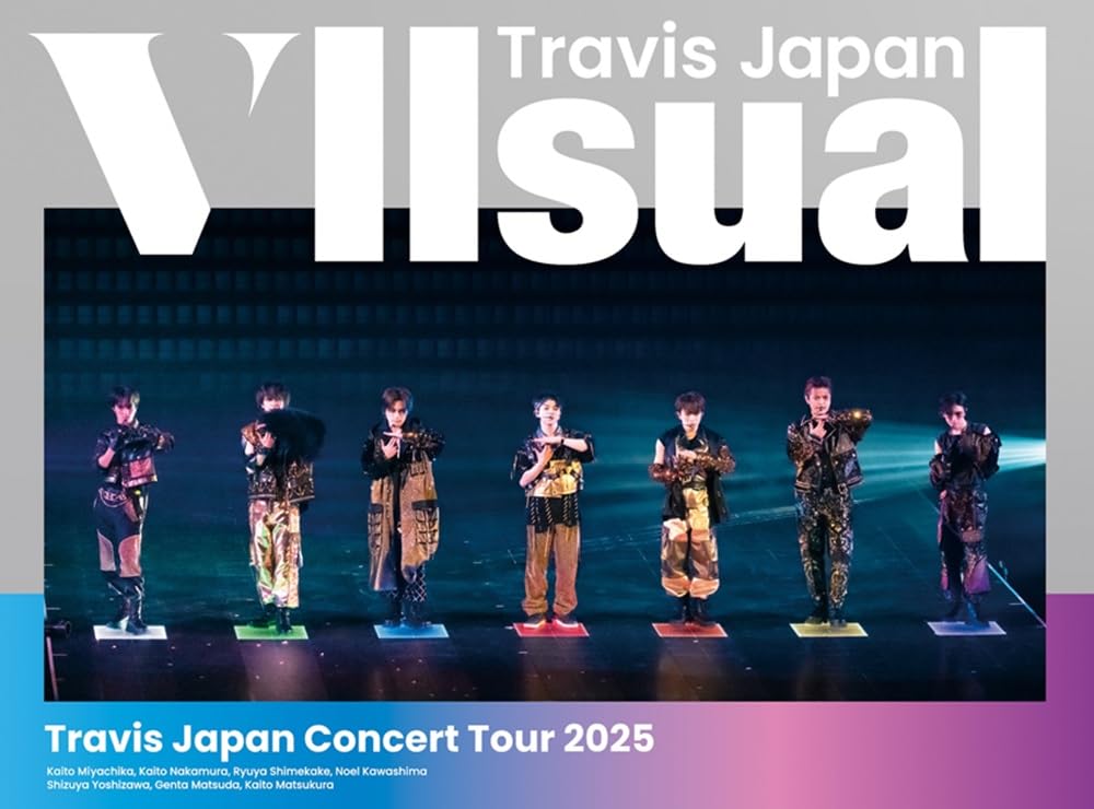 Travis Japan Concert Tour 2025 VIIsual (First Edition) (2-Disc Set) Blu-ray NEW