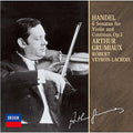 CD Handel: Violin Sonata Collection Op.1 (First Production Ltd. Ed.) Japan Music