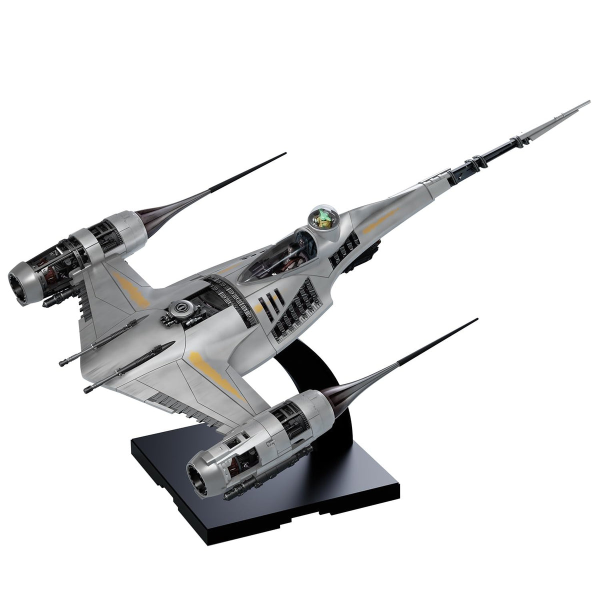 'Bandai Spirits Star Wars The Mandalorian N-1 Starfighter 148 Model Kit NEW'