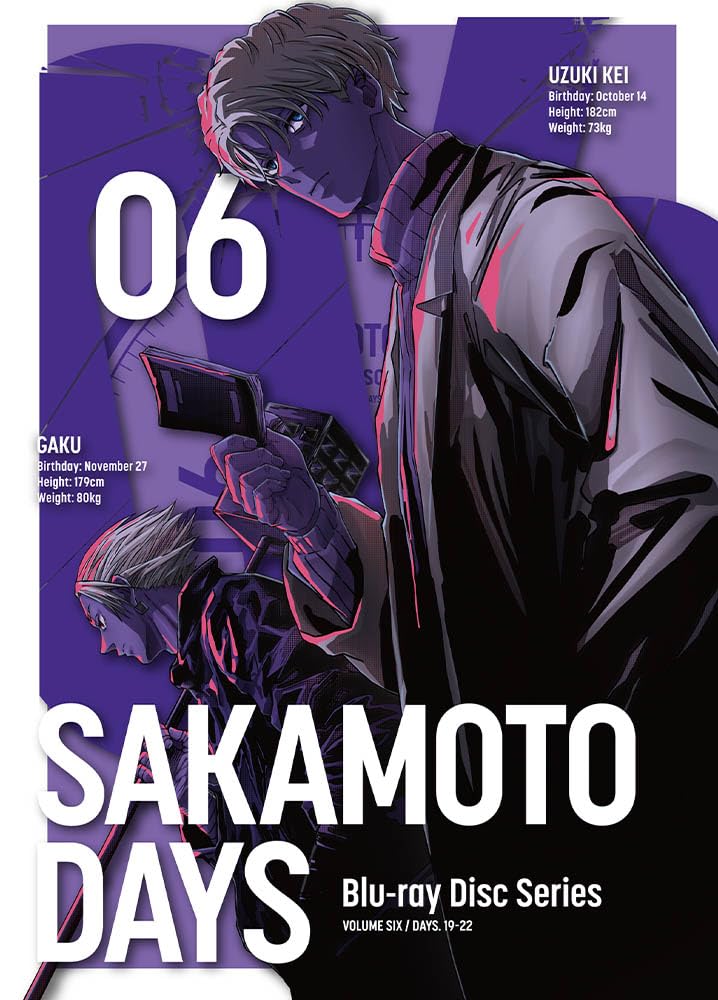 SAKAMOTO DAYS Blu-ray 6 [Blu-ray]from JP NEW