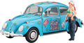 Hasegawa 124 Volkswagen Beetle 1966 Rio Asaka wFigure Plastic Model SP665 NEW