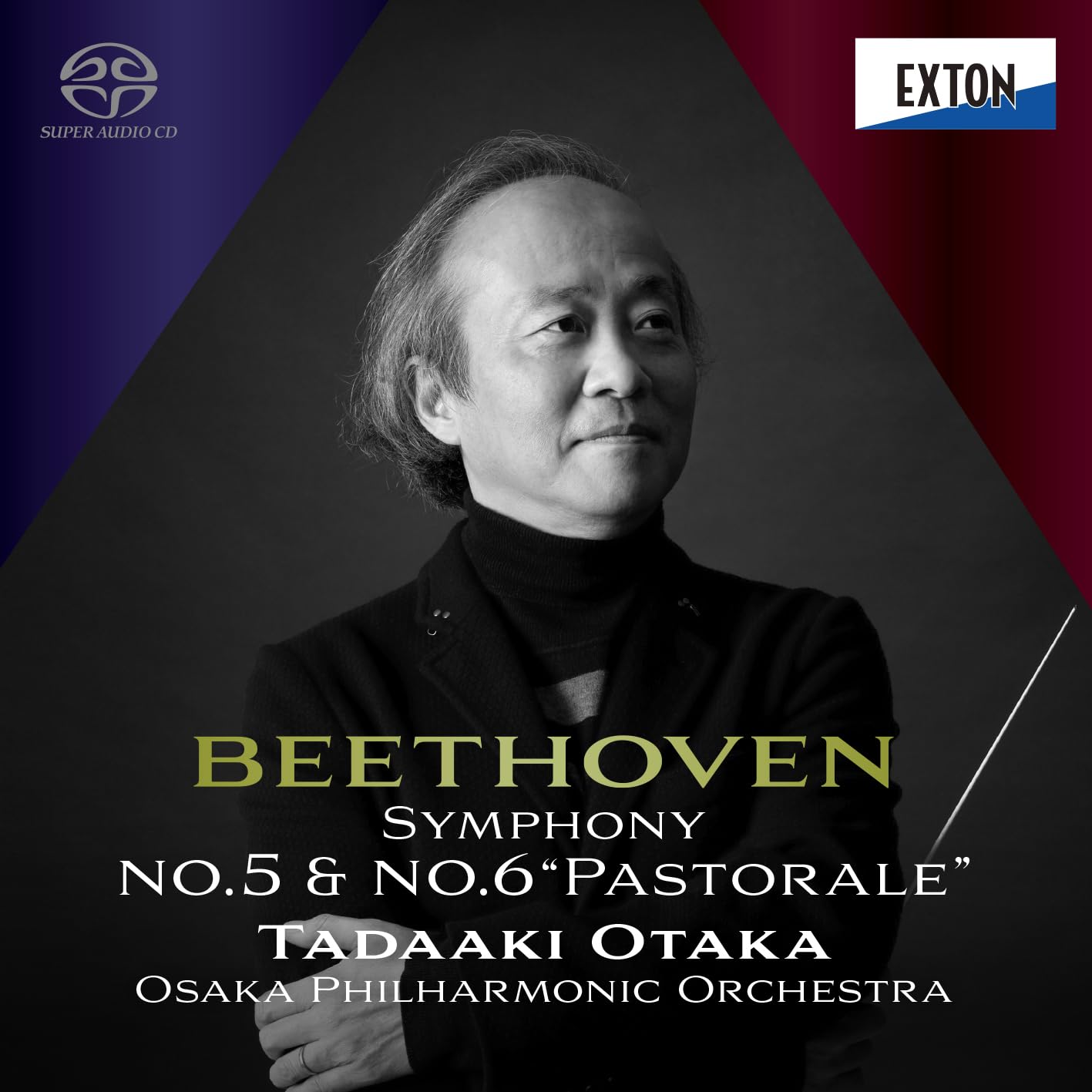Tadaaki Otaka Beethoven Symphonies No. 5 & No. 6 SACD Hybrid Exton JAPAN NEW