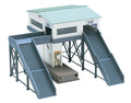 Tomytec Tomix N Gauge New Overpass Station Building 4040 Railway Model Supplies