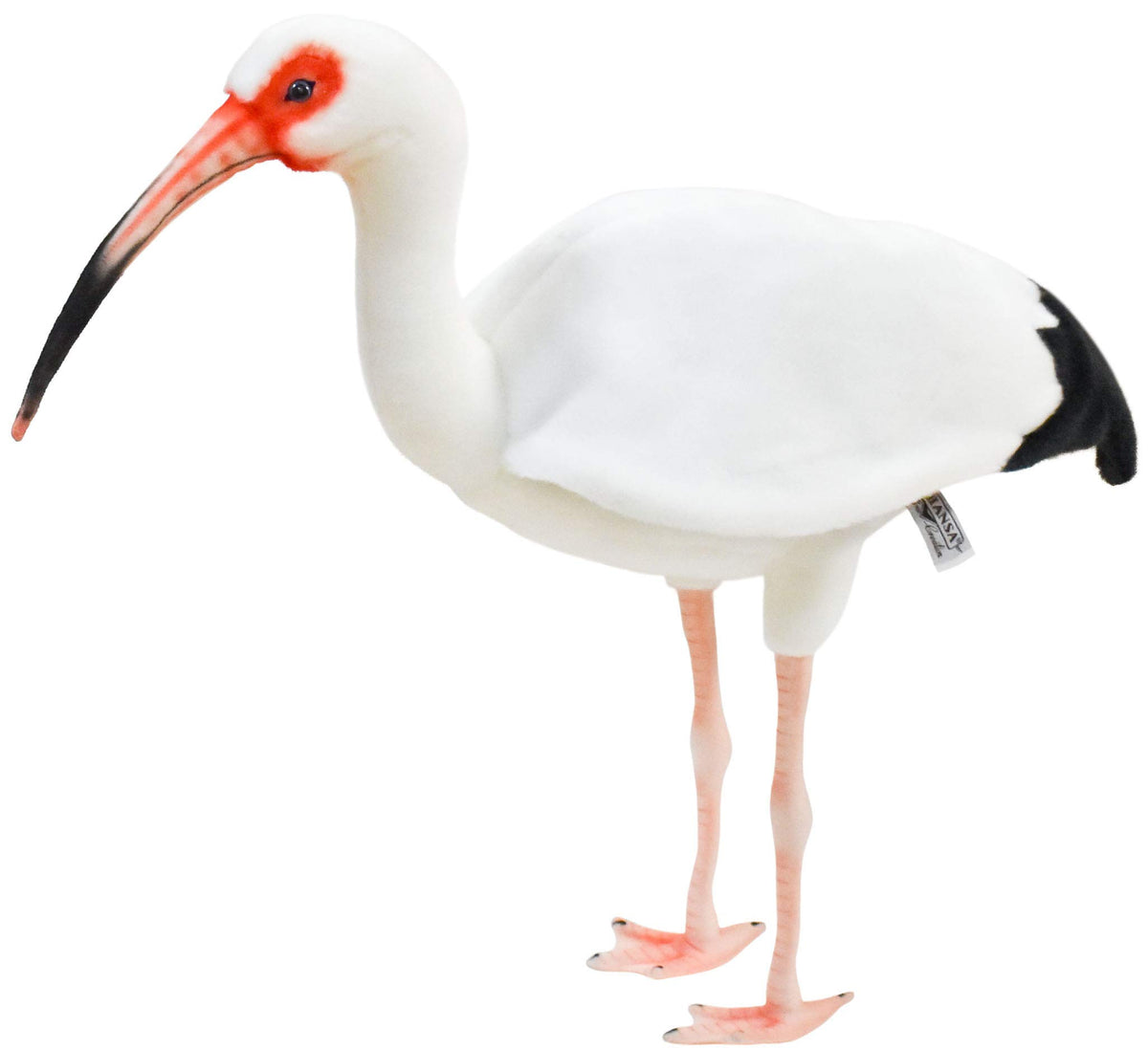 'HANSA White Ibis Plush BH8192 Realistic Bird Stuffed Animal 54cm Wildlife NEW'