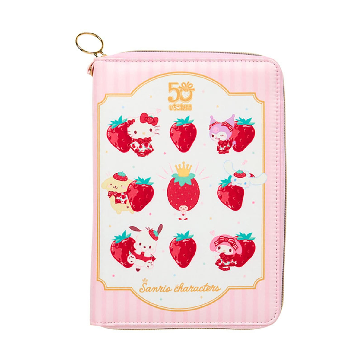 SANRIO Multi-case Strawberry News 50th Anniversary Sanrio Characters NEW