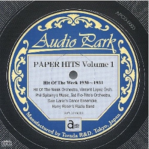 Paper Hits Vol. 1/Hit of the Week (1930-1931) Various Artists [CD] NEW