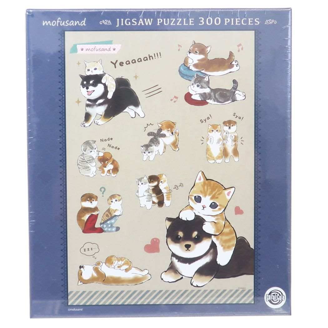 'mofusand Shiba x Nyan 300 Piece Jigsaw Puzzle 300-3026 NEW'