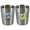 Peanuts Snoopy Pair Double-Walled Tumbler Set 260ml BeachMoon Gift Present NEW