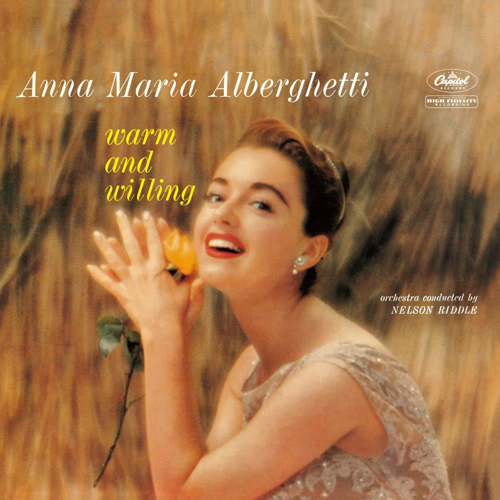 Anna Maria Alberghetti Jazz/Pop Vocal NEW CD Warm And Willing Paper Sl Japan OBI