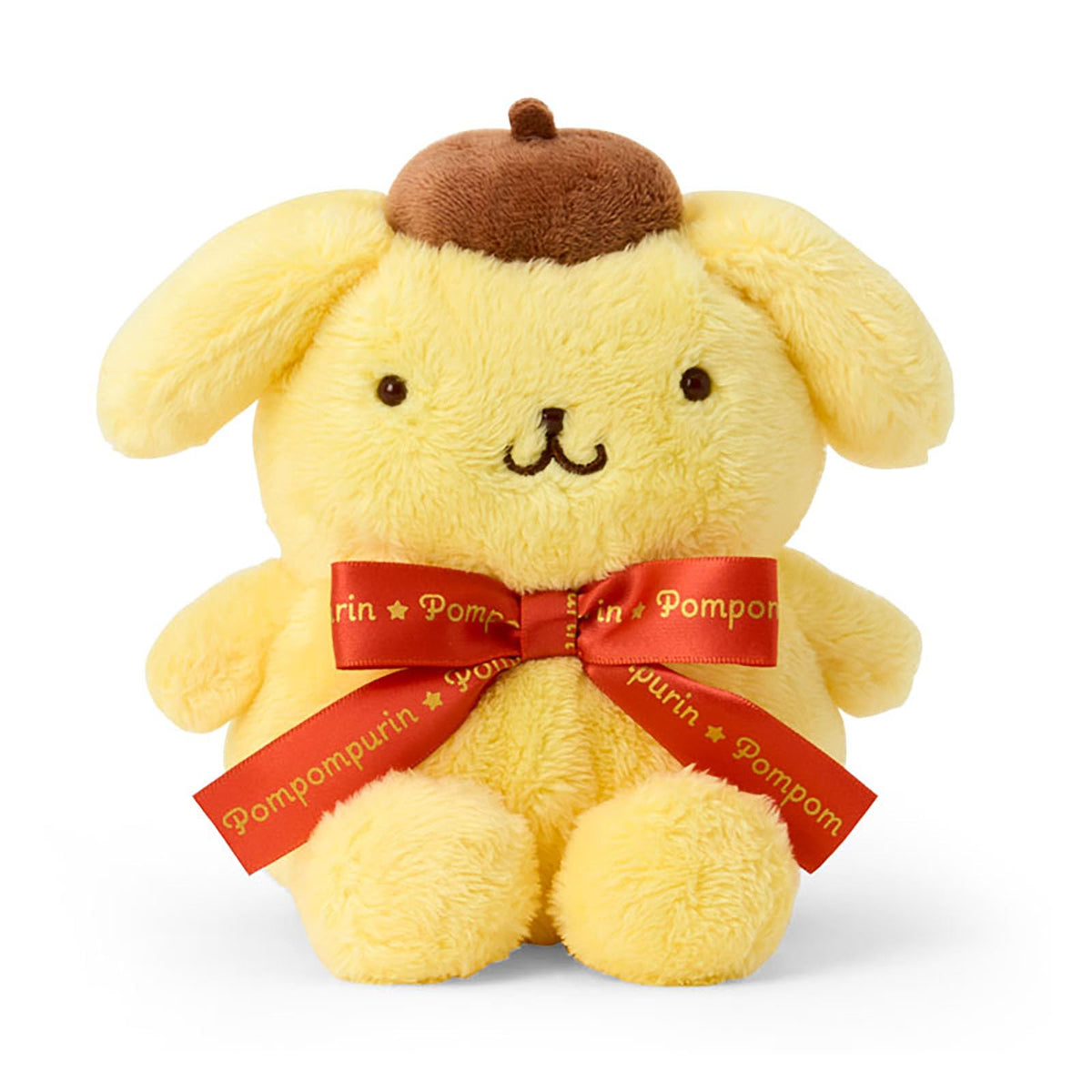 SANRIO Plush Toy Character Ranking Part 2 Logo Ribbon Pompompurin Ages 3 NEW