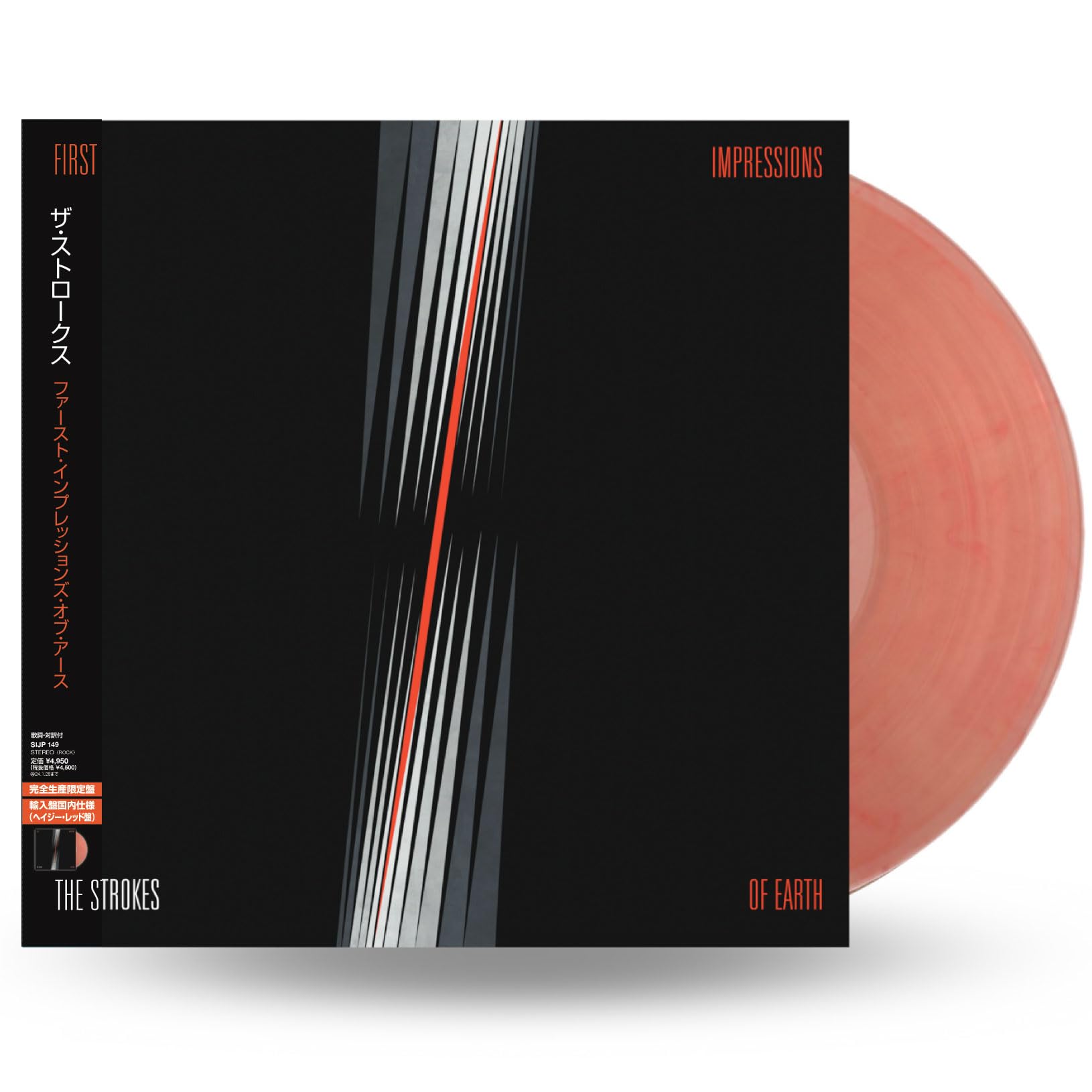 Strokes/First Impresions Of Earth (WITH OBI/BLUE VINYL/HAZY RED V SIJP149 New LP