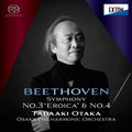 Beethoven: Symphony No. 3 Eroica & No. 4 NEW