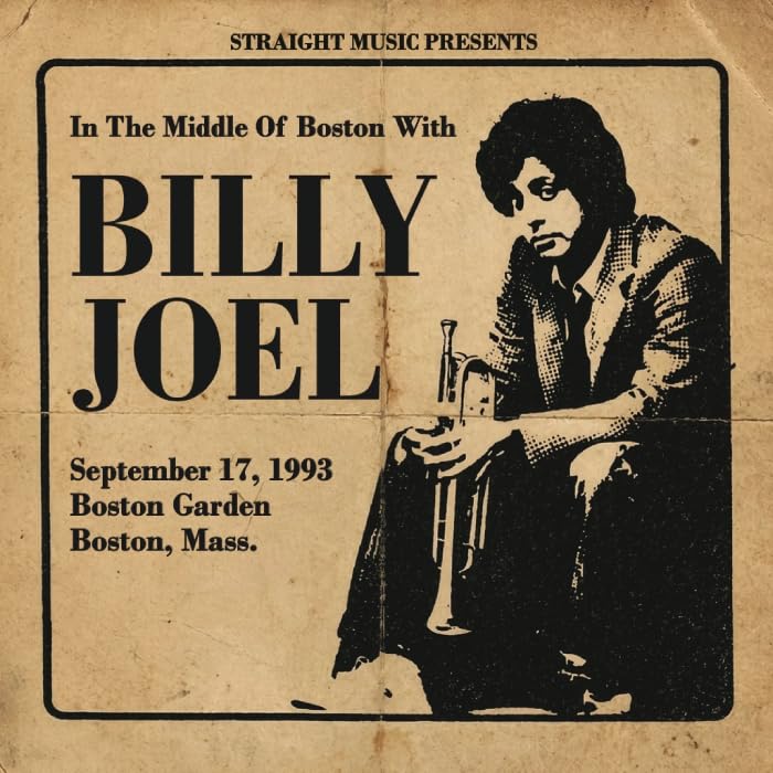 PSL Billy Joel In The Middle Of Boston 1993 2CD Japan Distribution Import Sealed