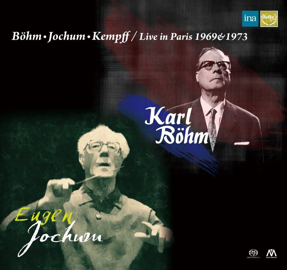 Böhm Jochum Kempff Live in Paris 1969 & 1973 SACD Single Layer JAPAN NEW