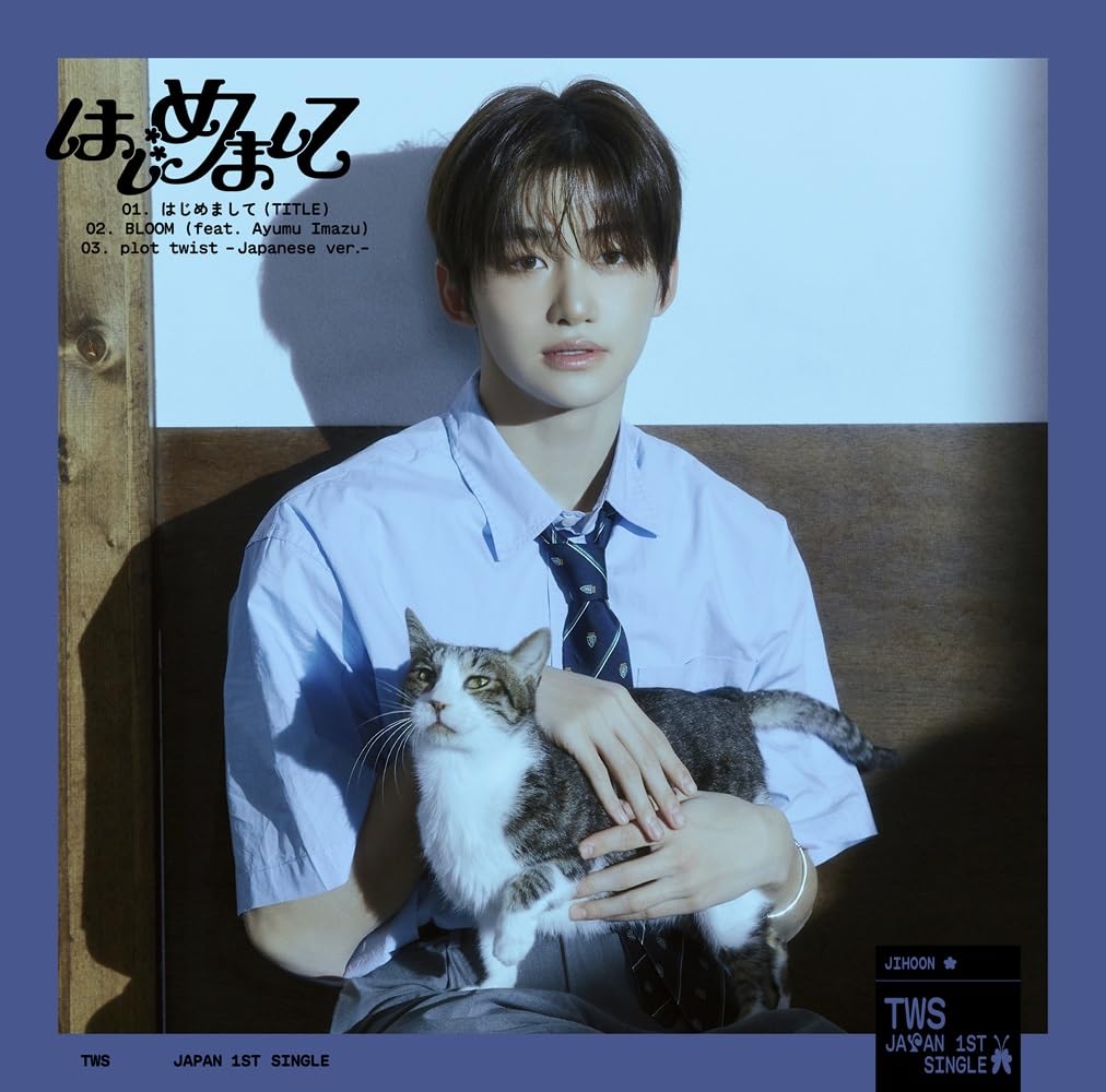 TWS Hajimemashite JIHOON Member Solo Jacket Edition CD Japan 1st Single NEW