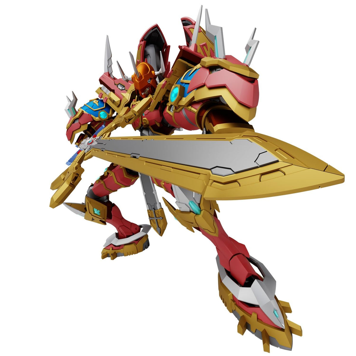 'Bandai Spirits Digimon Frontier KaiserGreymon Figure-rise Amplified Kit NEW'