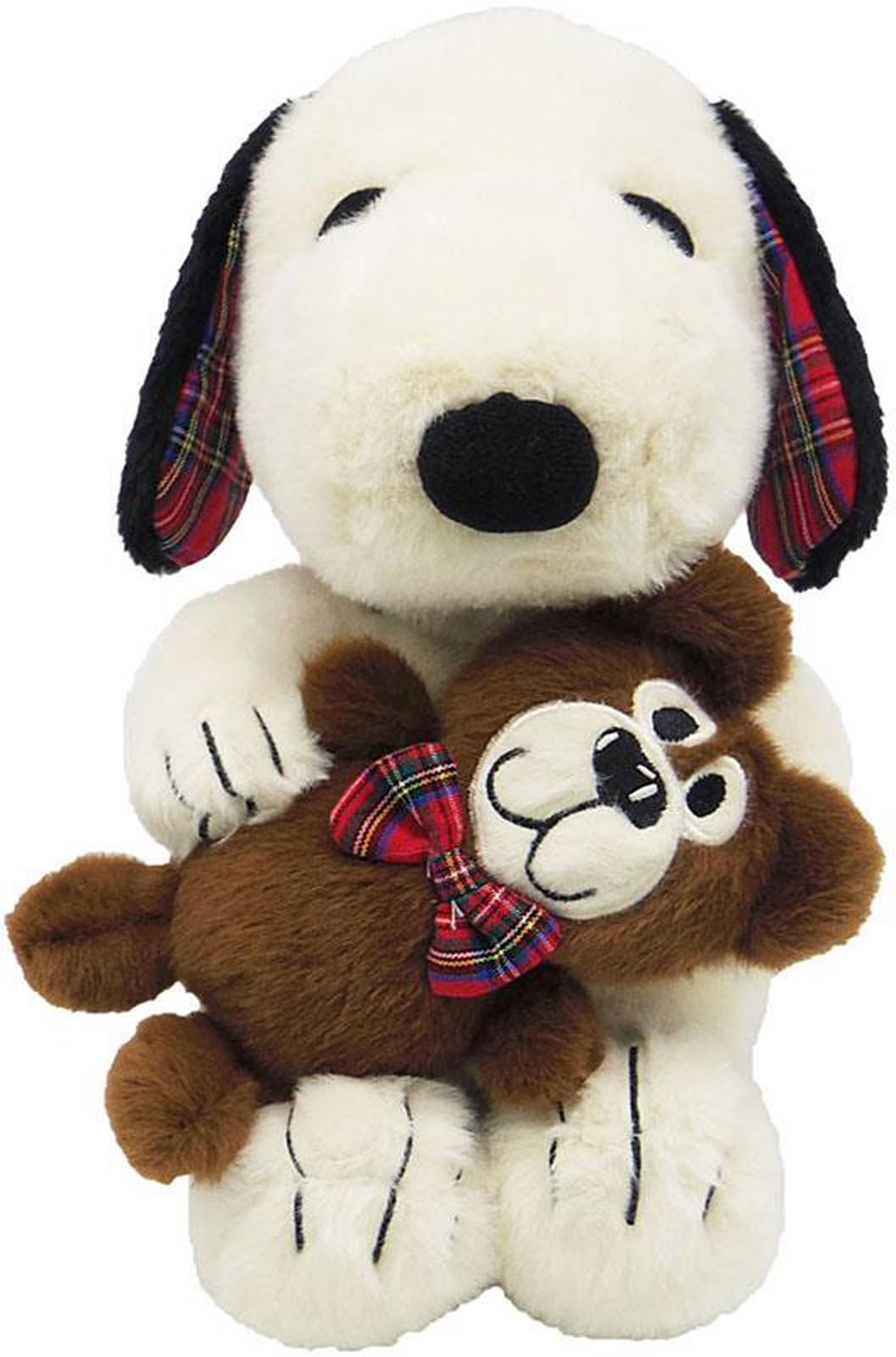 Nakajima Corporation Snoopy & Bear Check M 199409-24 NEW
