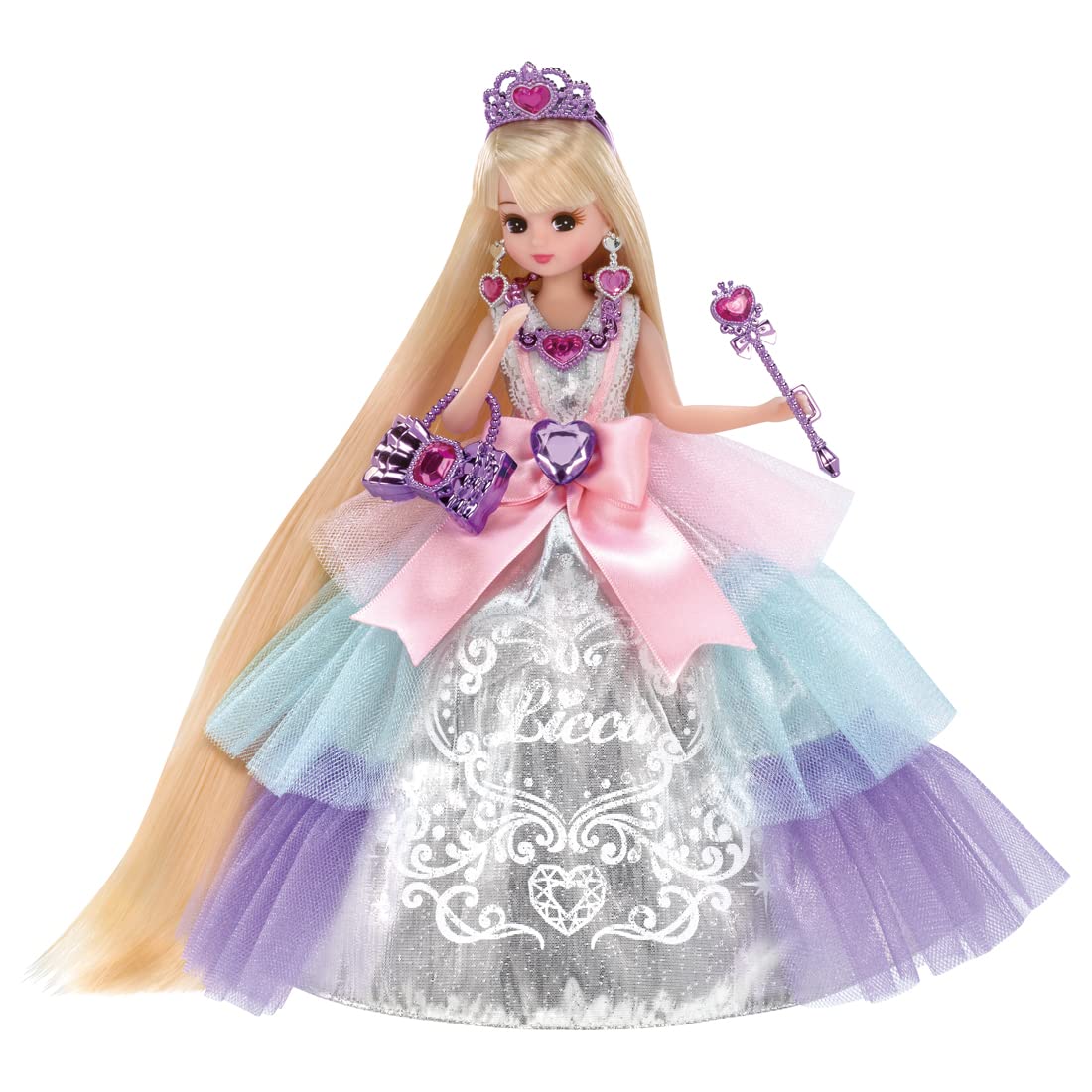 TAKARA TOMY Licca-chan Doll Dream Fantasy Platinum Long Princess Licca-chan NEW