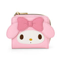 SANRIO Face-shaped Bi-fold Wallet My Melody Wallet 326747 NEW