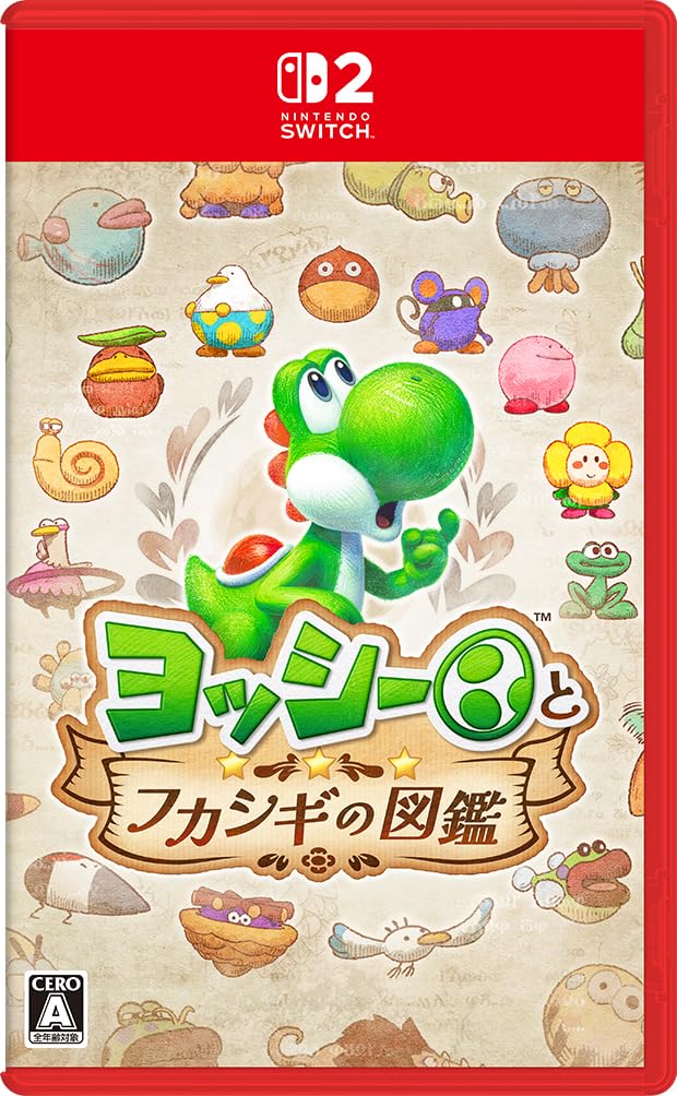 Yoshi and The Mysterious Book (Nintendo Switch 2) Japan import [Multi-run] NEW