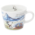 PEANUTS Snoopy World Travel Switzerland Mug Cup Diameter approx. 10 x NEW