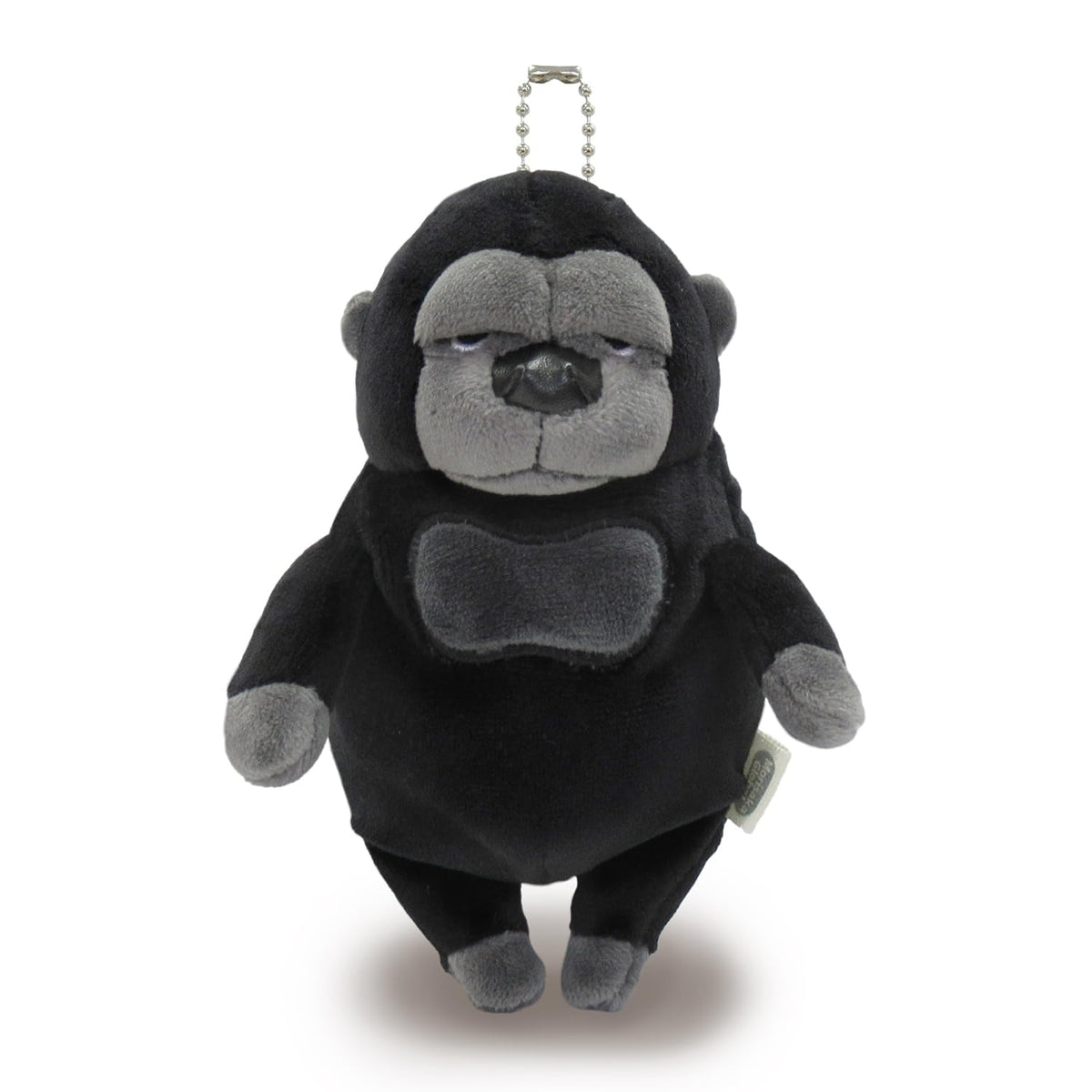 Morisaka Global Mochigori mini 7×5×14cm Gorilla Plush Toy Healing Soft NEW