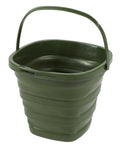 CAPTAIN STAG Folding Bucket Soft Bucket Compact Storage Olive UW-1533 NEW