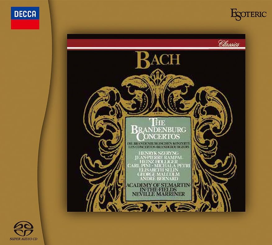 Pre ESOTERIC SACD ESSD-90319/20 J. S. BACH The Brandenburg Concertos MARRINER