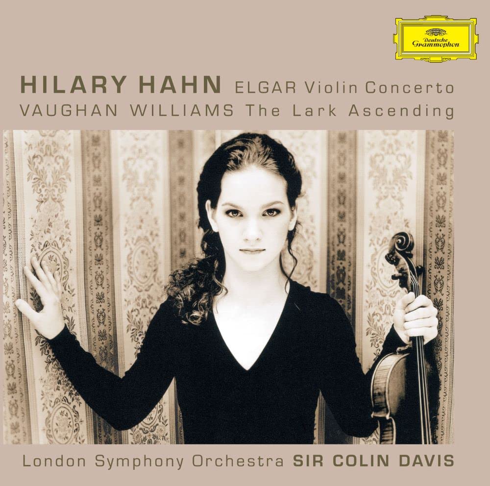 Hilary Hahn NEW CD(SHM-CD) Elgar Violin Concerto/The Lark Ascending Japan OBI
