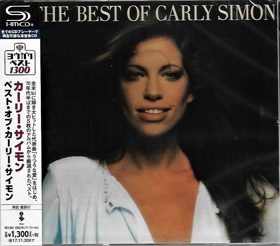 Carly Simon SEALED BRAND NEW CD(SHM-CD) The Best Of The Carly Simon Japan OBI*