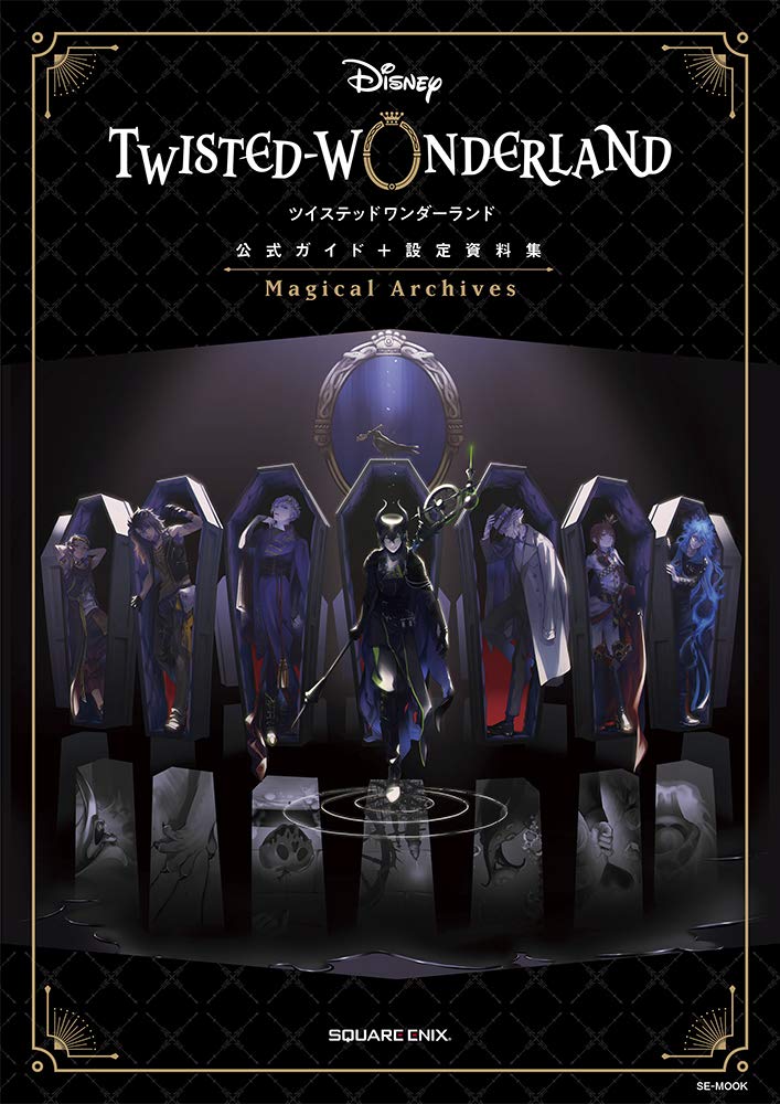 'Disney Twisted Wonderland Official Guide Art Setting Material Book Japanese NEW'