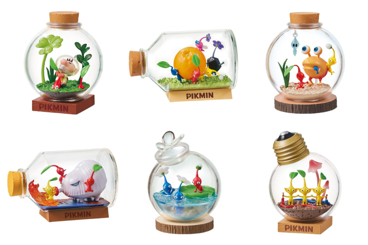 Pikmin Terrarium Collection 6-Piece Box NEW