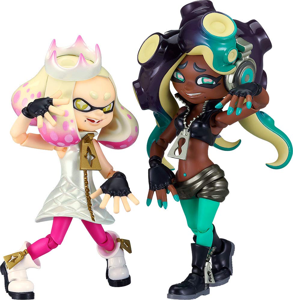 'NEW Good Smile Company figma Splatoon 2 Off the Hook Pearl Marina Figure'