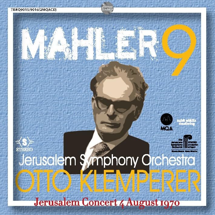 Otto Klemperer Mahler Symphony No. 9 2 MQA-CD JAPAN NEW