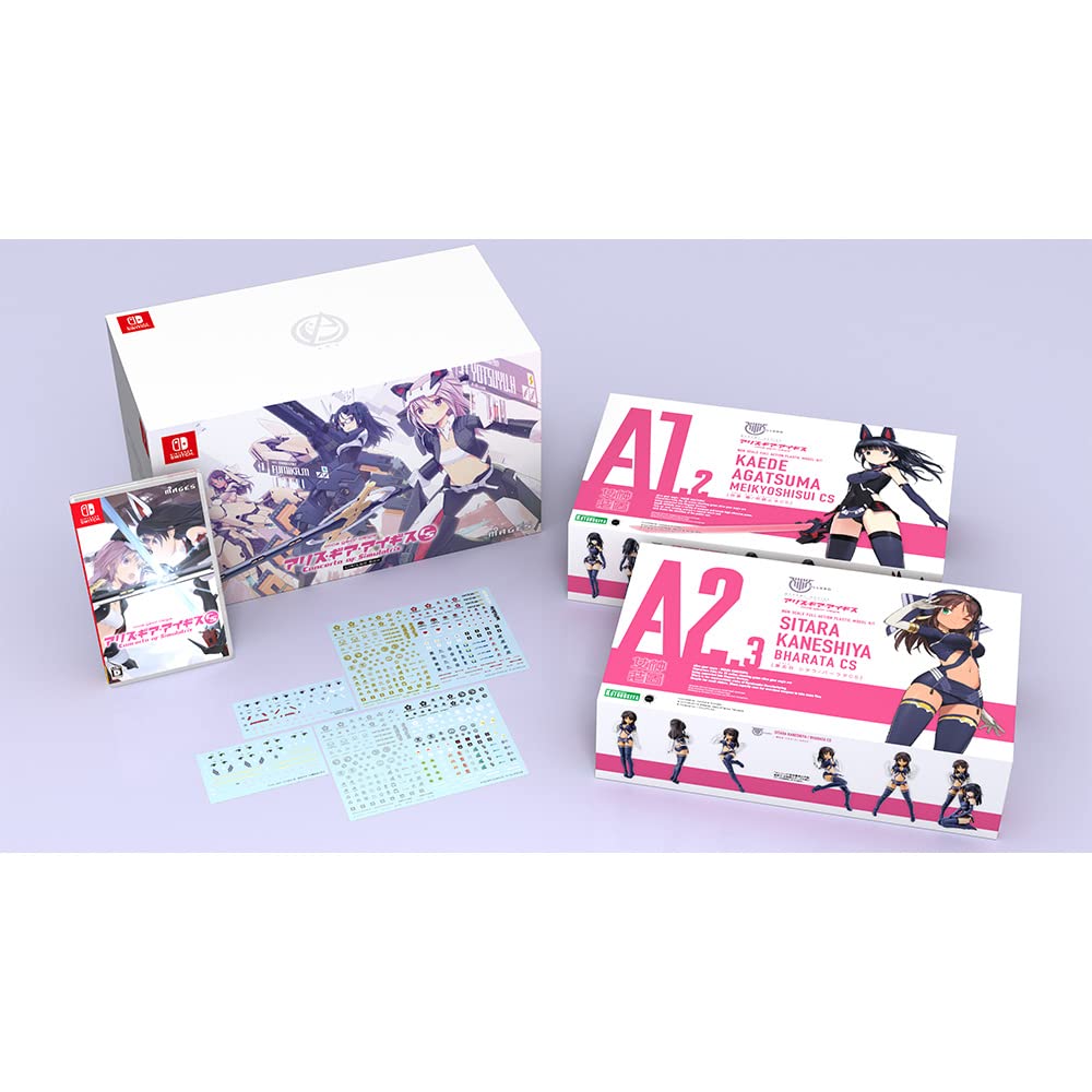Alice Gear Aegis CS Concerto of Simulatrix Exclusive Nintendo Switch Game + Figu