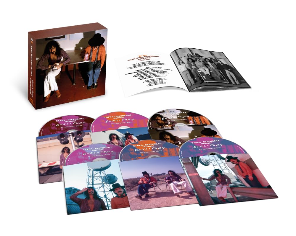 6WT FRANK ZAPPA BONGO FURY 50TH ANNIVERSARY SUPER DELUXE JAPAN 5 SHM CD +BLU-RAY