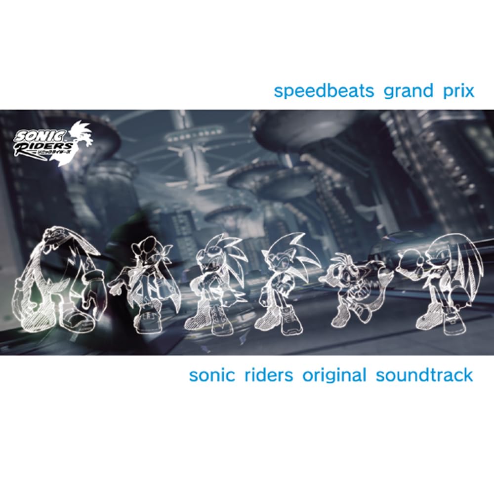 [Cd] Sonic Riders Original Soundtrack 1 Hour 4 Minutes NEW