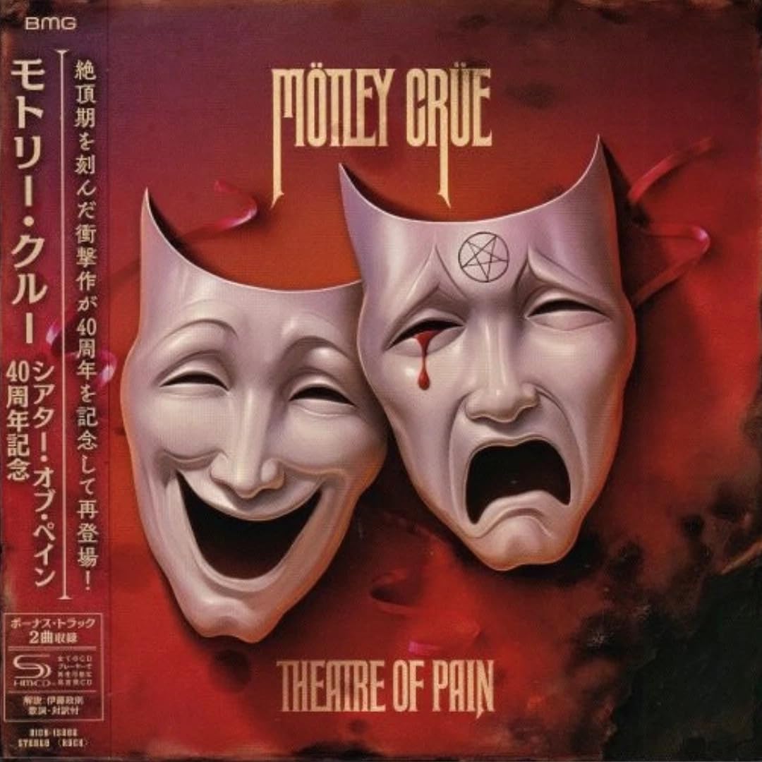 11B MOTLEY CRUE THEATRE OF PAIN 40TH ANNIVERSARY 2025 JAPAN MINI LP SHM CD NEW
