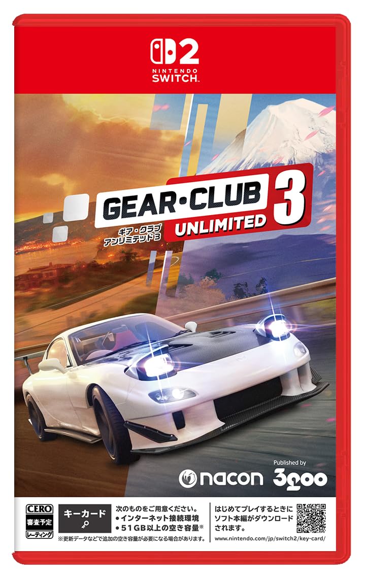 ギアクラブ 無制限 3 Nintendo Switch2 新品JP NEW